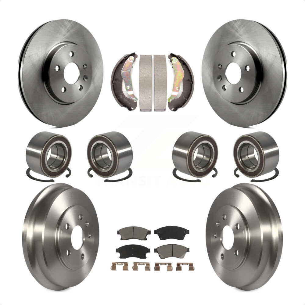 [Avant + Arrière] Kit de Roulement de roue pour 2013-2017 Chevrolet Trax AWD KBB-117042 par Transit Auto