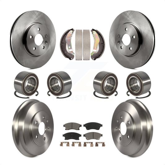 [Avant + Arrière] Kit de Roulement de roue pour 2013-2017 Chevrolet Trax AWD KBB-117042 par Transit Auto