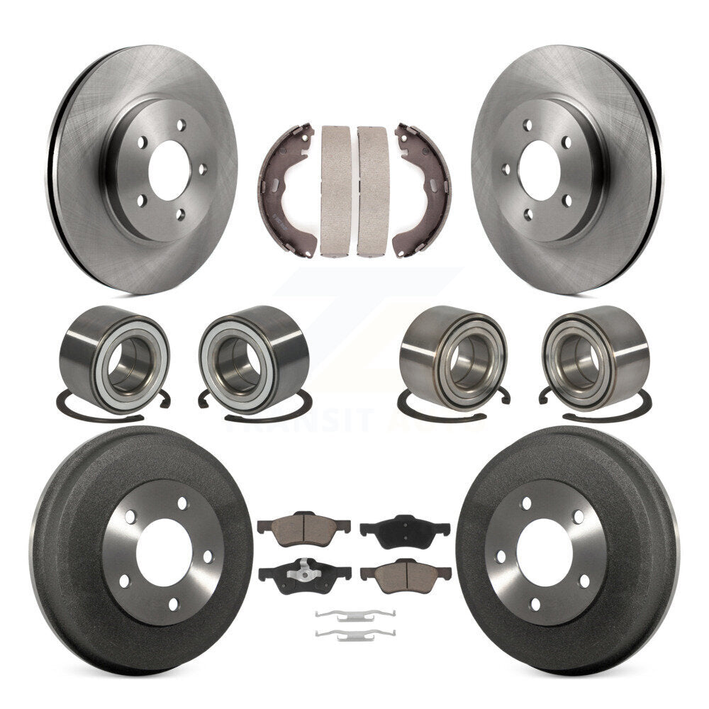 [Avant + Arrière] Kit de Roulement de roue pour Ford Escape Mercury Mariner Mazda Tribute KBB-117046
