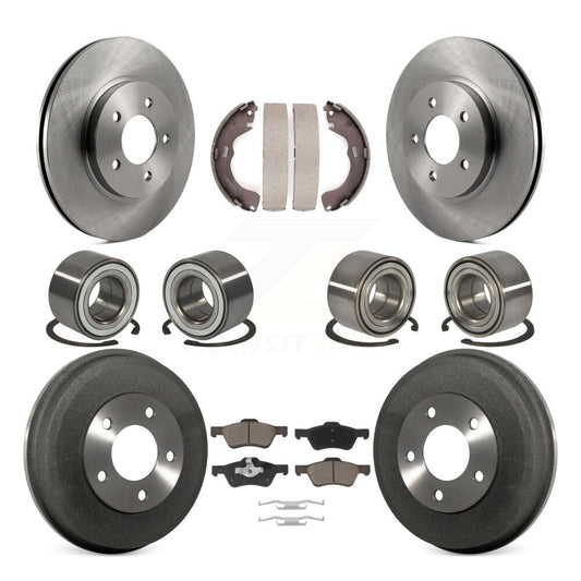 [Avant + Arrière] Kit de Roulement de roue pour Ford Escape Mercury Mariner Mazda Tribute KBB-117046