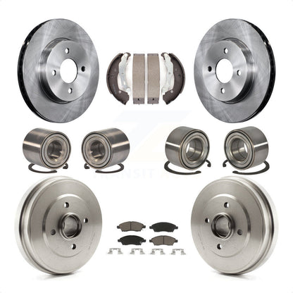 [Avant + Arrière] Kit de Roulement de roue pour Nissan Versa Note Micra KBB-117049 par Transit Auto