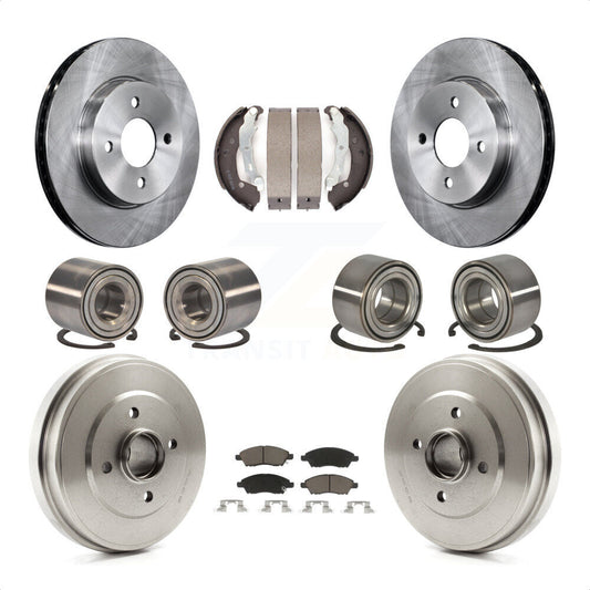 [Avant + Arrière] Kit de Roulement de roue pour Nissan Versa Note Micra KBB-117049 par Transit Auto