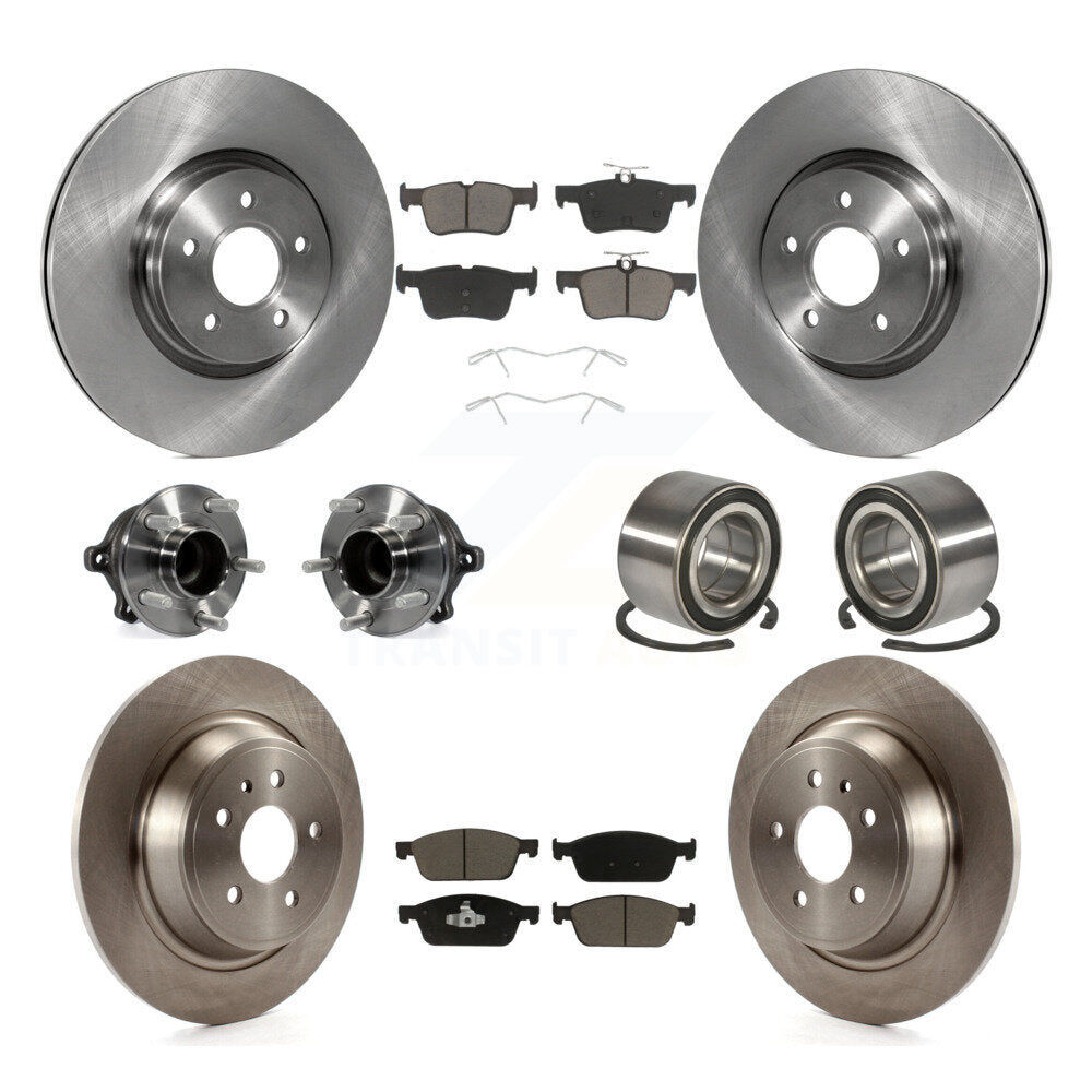 [Avant + Arrière] Kit de Roulement de roue pour Ford Escape Lincoln MKC KBB-117054