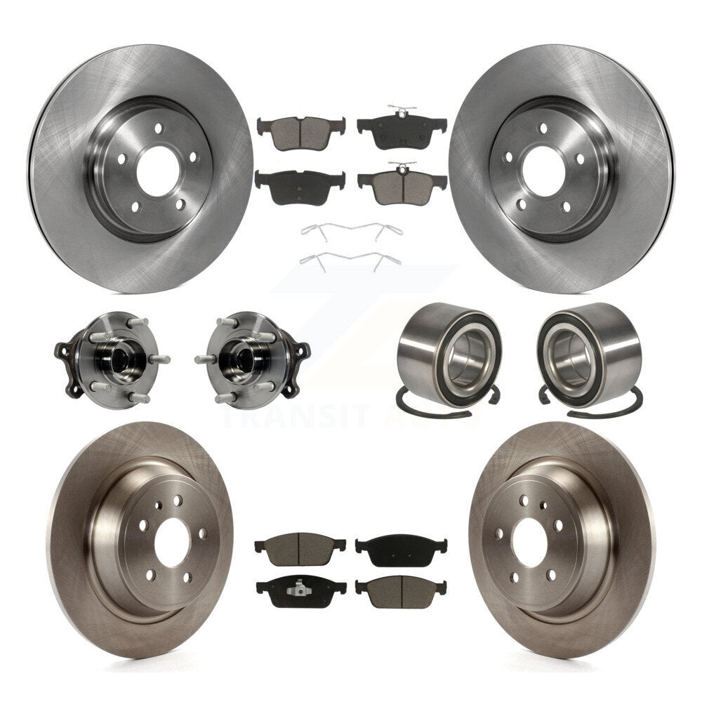 [Avant + Arrière] Kit de Roulement de roue pour Ford Escape Lincoln MKC KBB-117055
