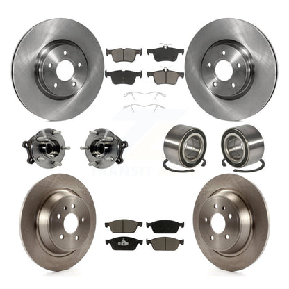 [Avant + Arrière] Kit de Roulement de roue pour Ford Escape Lincoln MKC KBB-117055