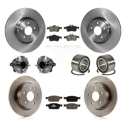 [Avant + Arrière] Kit de Roulement de roue pour 2013-2016 Ford Escape FWD avec 2.0L sans Parking Assist KBB-117056