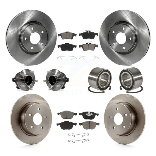 [Avant + Arrière] Kit de Roulement de roue pour Ford Escape C-Max sans Parking Assist KBB-117057