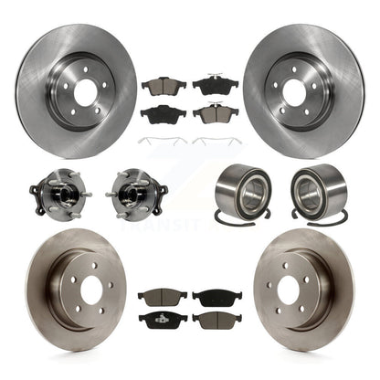 [Avant + Arrière] Kit de Roulement de roue pour 2013-2016 Ford Escape AWD avec 2.0L 1.6L KBB-117058