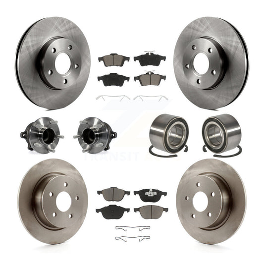 [Avant + Arrière] Kit de Roulement de roue pour Ford C-Max sans Parking Assist KBB-117060