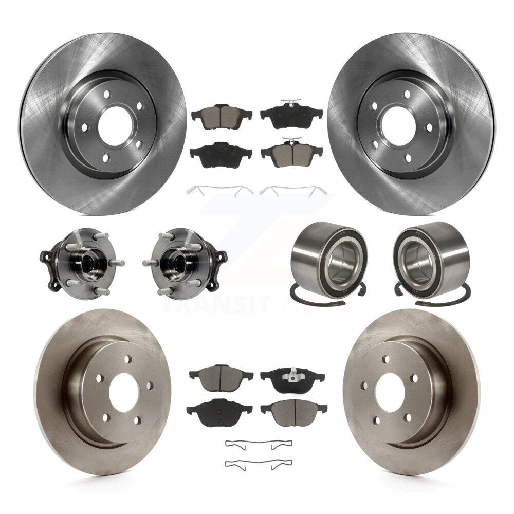 [Avant + Arrière] Kit de Roulement de roue pour 2015-2016 Ford Escape AWD avec 2.5L KBB-117061