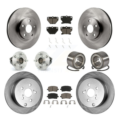 [Avant + Arrière] Kit de Roulement de roue pour Toyota Corolla Matrix Pontiac Vibe KBB-117063