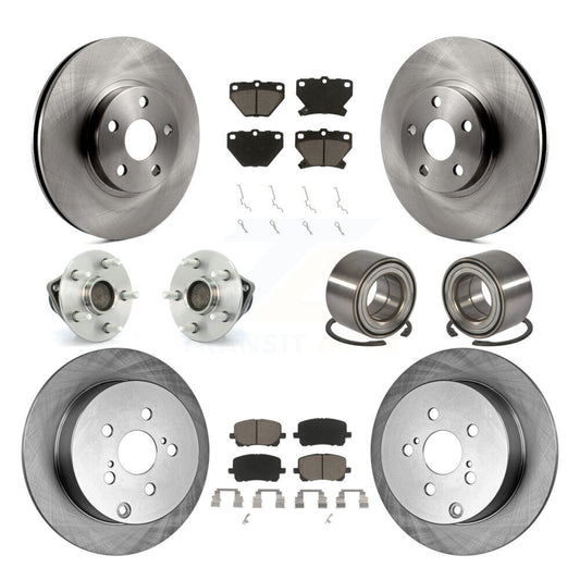 [Avant + Arrière] Kit de Roulement de roue pour Toyota Corolla Matrix Pontiac Vibe KBB-117063