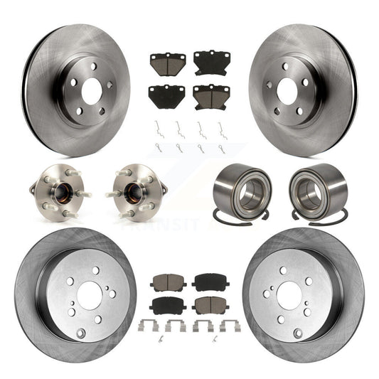 [Avant + Arrière] Kit de Roulement de roue pour 2003-2006 Toyota Matrix Pontiac Vibe AWD KBB-117064