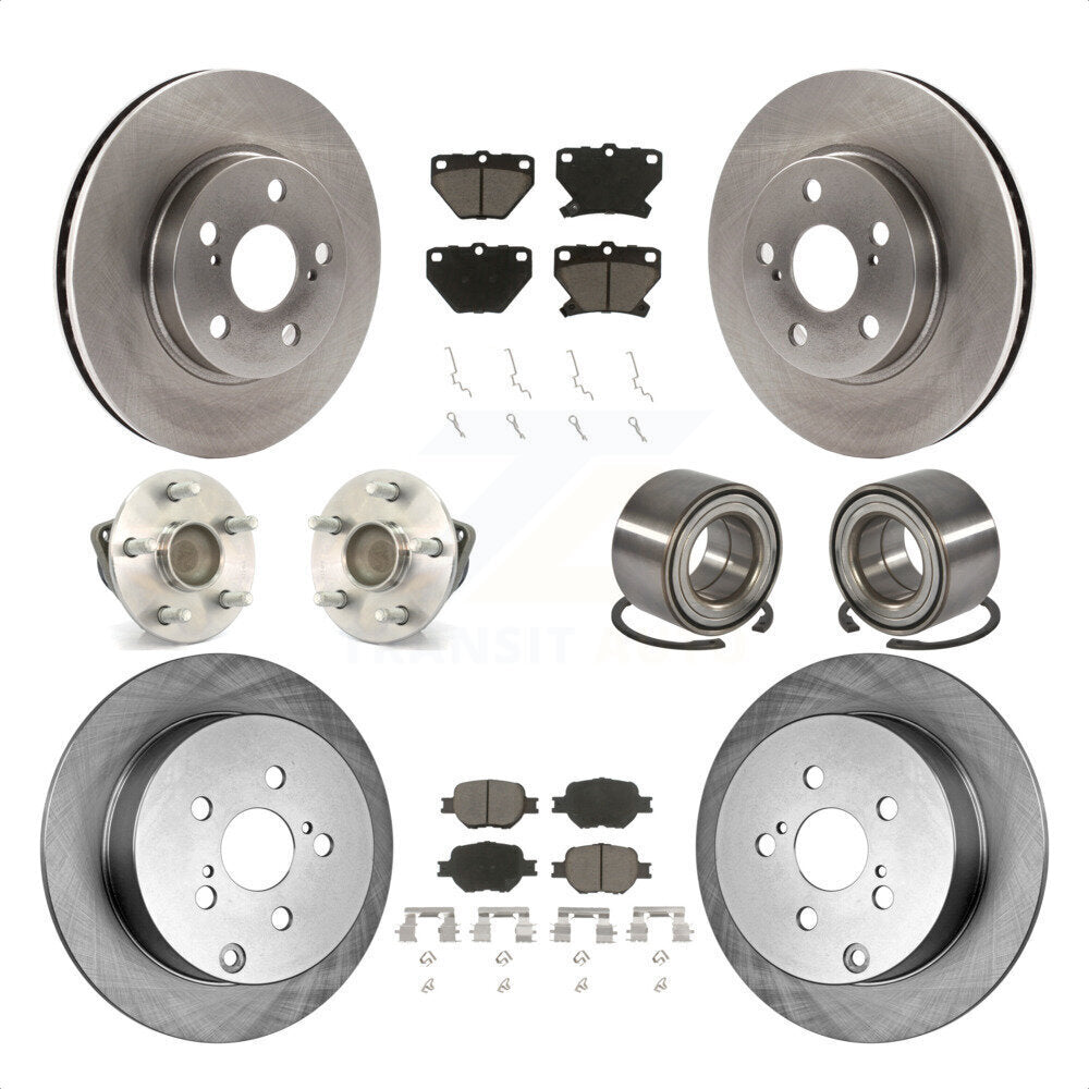 [Avant + Arrière] Kit de Roulement de roue pour 2001 Toyota Celica GT avec 4-Wheel ABS KBB-117068 par Transit Auto