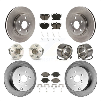[Avant + Arrière] Kit de Roulement de roue pour 2001 Toyota Celica GT avec 4-Wheel ABS KBB-117068 par Transit Auto