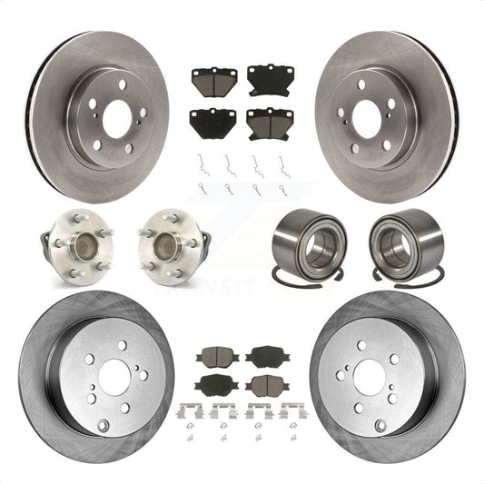[Avant + Arrière] Kit de Roulement de roue pour 2001 Toyota Celica GT avec 4-Wheel ABS KBB-117068 par Transit Auto