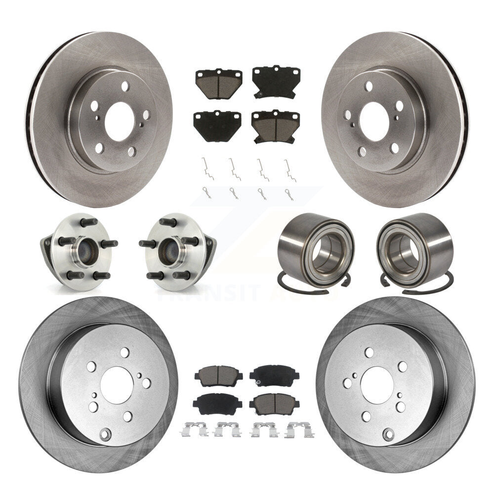 [Avant + Arrière] Kit de Roulement de roue pour 2000 Toyota Celica GT avec Non-ABS KBB-117069