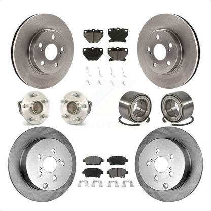 [Avant + Arrière] Kit de Roulement de roue pour 2000 Toyota Celica GT avec 4-Wheel ABS KBB-117070 par Transit Auto