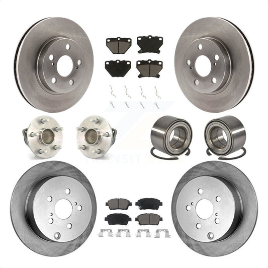[Avant + Arrière] Kit de Roulement de roue pour 2000 Toyota Celica GT avec 4-Wheel ABS KBB-117070 par Transit Auto
