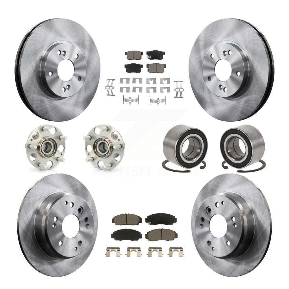 [Avant + Arrière] Kit de Roulement de roue pour Acura TL KBB-117071