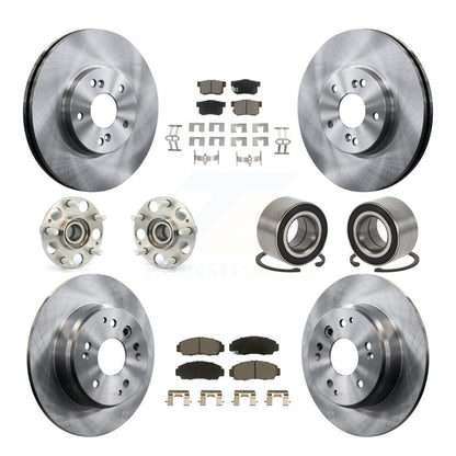 [Avant + Arrière] Kit de Roulement de roue pour Acura TL KBB-117071