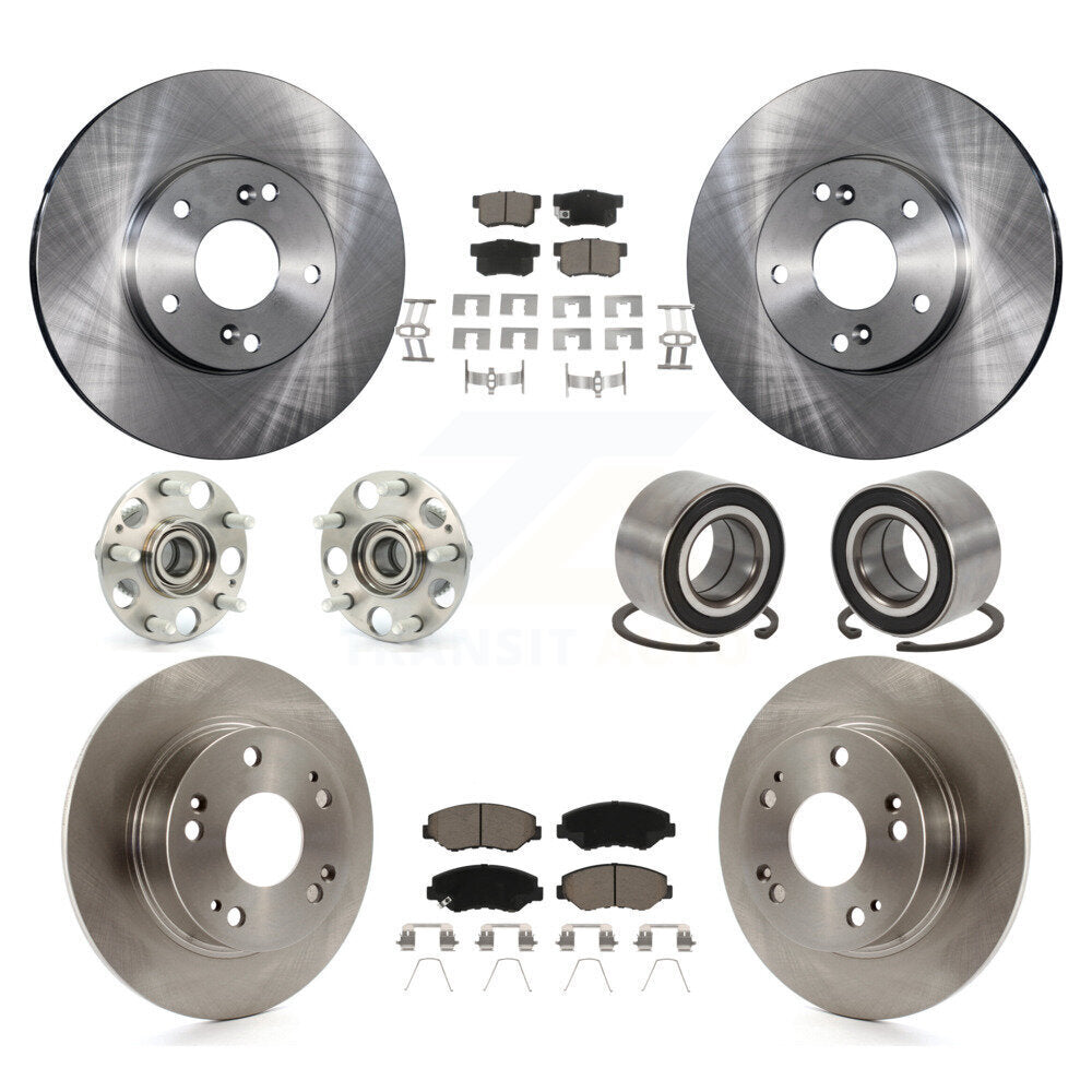 [Avant + Arrière] Kit de Roulement de roue pour Honda Accord Excluding Vehicles Built Canadian Market KBB-117072