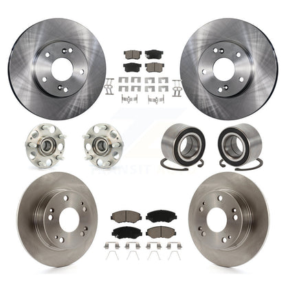 [Avant + Arrière] Kit de Roulement de roue pour Honda Accord Excluding Vehicles Built Canadian Market KBB-117072