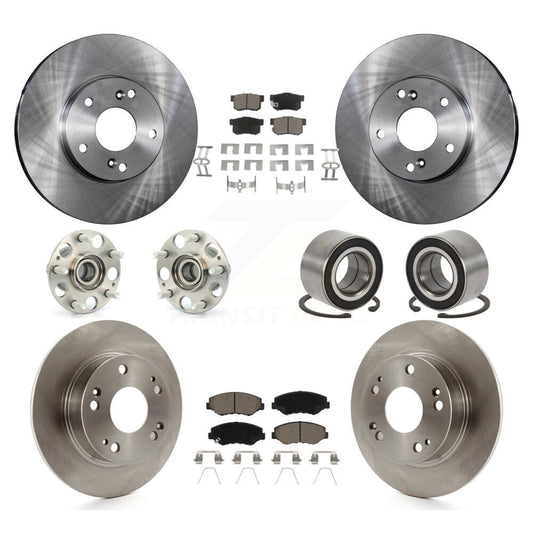 [Avant + Arrière] Kit de Roulement de roue pour Honda Accord Excluding Vehicles Built Canadian Market KBB-117072