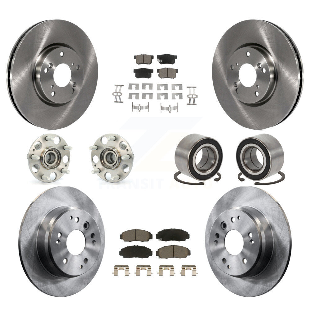 [Avant + Arrière] Kit de Roulement de roue pour 2004-2005 Acura TL Automatic transmission KBB-117077
