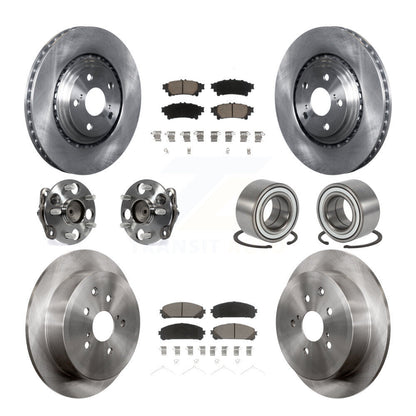 [Avant + Arrière] Kit de Roulement de roue pour 2011-2020 Toyota Sienna FWD KBB-117078