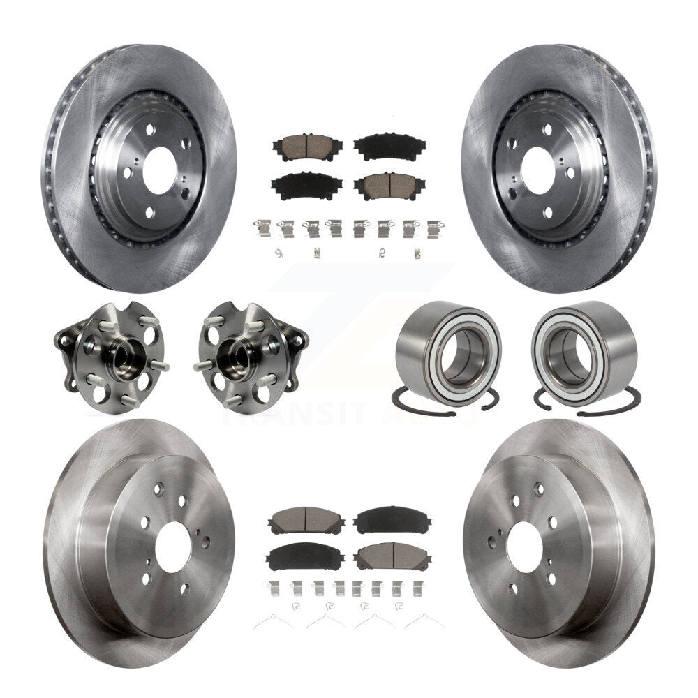 [Avant + Arrière] Kit de Roulement de roue pour 2011-2020 Toyota Sienna AWD KBB-117079