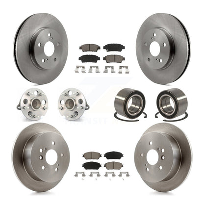 [Avant + Arrière] Kit de Roulement de roue pour 2004-2010 Toyota Sienna FWD KBB-117082
