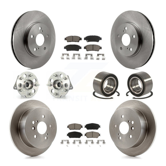 [Avant + Arrière] Kit de Roulement de roue pour 2004-2010 Toyota Sienna AWD KBB-117083