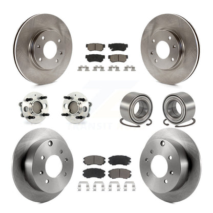 [Avant + Arrière] Kit de Roulement de roue pour Kia Optima Hyundai Sonata Magentis 4-Wheel ABS KBB-117086