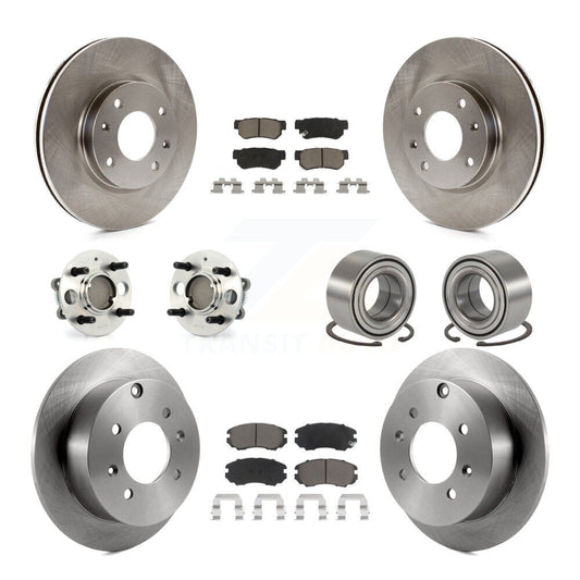 [Avant + Arrière] Kit de Roulement de roue pour Kia Optima Hyundai Sonata Magentis 4-Wheel ABS KBB-117086
