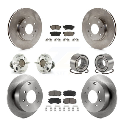 [Avant + Arrière] Kit de Roulement de roue pour Kia Optima Hyundai Sonata Magentis Non-ABS KBB-117087