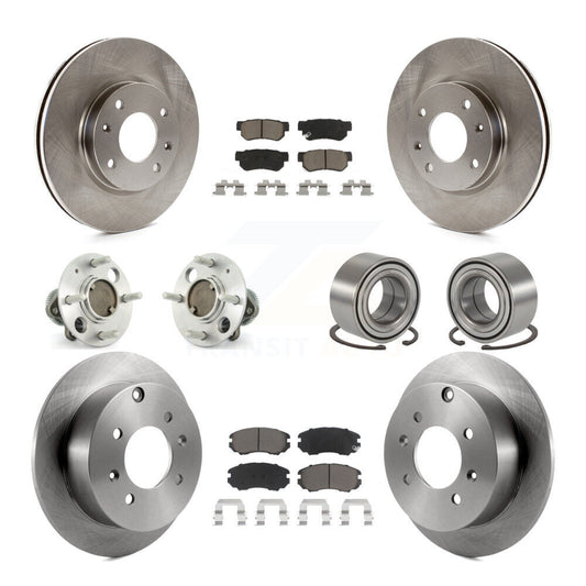 [Avant + Arrière] Kit de Roulement de roue pour Kia Optima Hyundai Sonata Magentis Non-ABS KBB-117087
