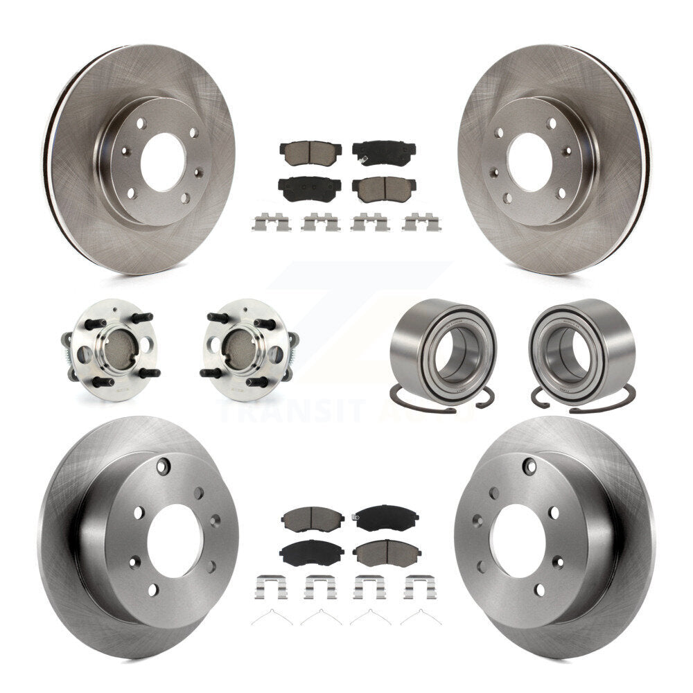 [Avant + Arrière] Kit de Roulement de roue pour 2004 Hyundai Sonata 4-Wheel ABS To 09 03 KBB-117090