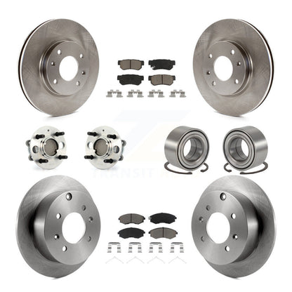 [Avant + Arrière] Kit de Roulement de roue pour 2004 Hyundai Sonata 4-Wheel ABS To 09 03 KBB-117090