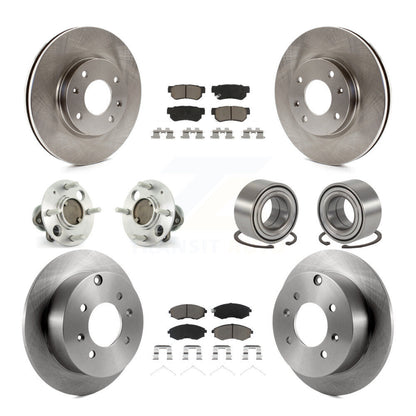 [Avant + Arrière] Kit de Roulement de roue pour 2004 Hyundai Sonata Non-ABS To 09 03 KBB-117091