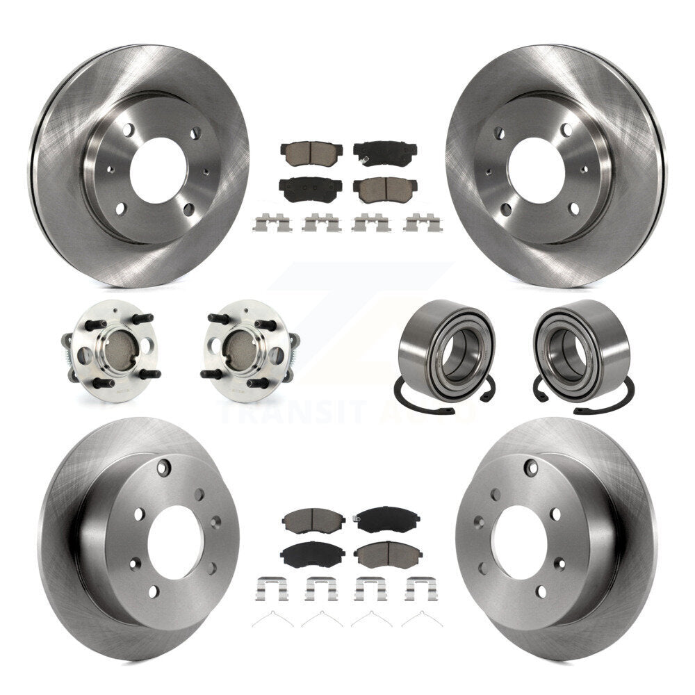 [Avant + Arrière] Kit de Roulement de roue pour Hyundai Sonata Kia Optima Magentis 4-Wheel ABS KBB-117095