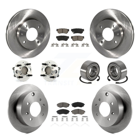 [Avant + Arrière] Kit de Roulement de roue pour Hyundai Sonata Kia Optima Magentis 4-Wheel ABS KBB-117095