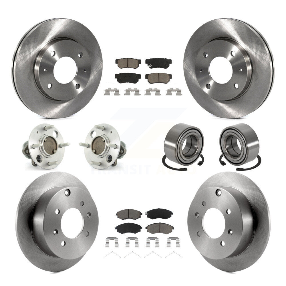 [Avant + Arrière] Kit de Roulement de roue pour Hyundai Sonata Kia Optima Magentis Non-ABS KBB-117096