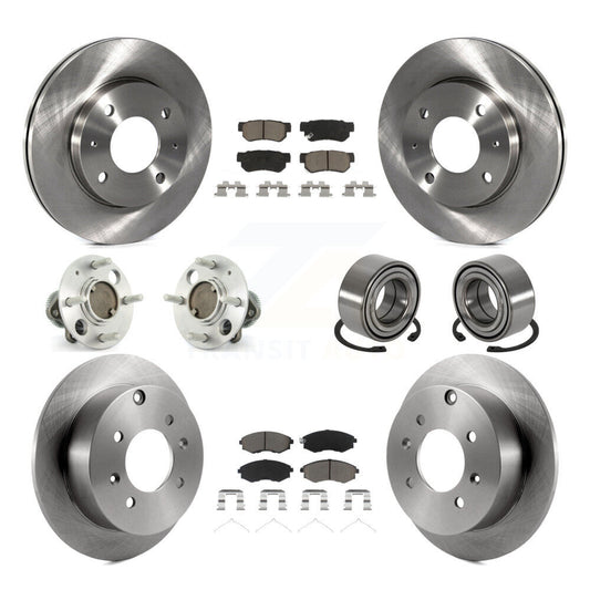 [Avant + Arrière] Kit de Roulement de roue pour Hyundai Sonata Kia Optima Magentis Non-ABS KBB-117096