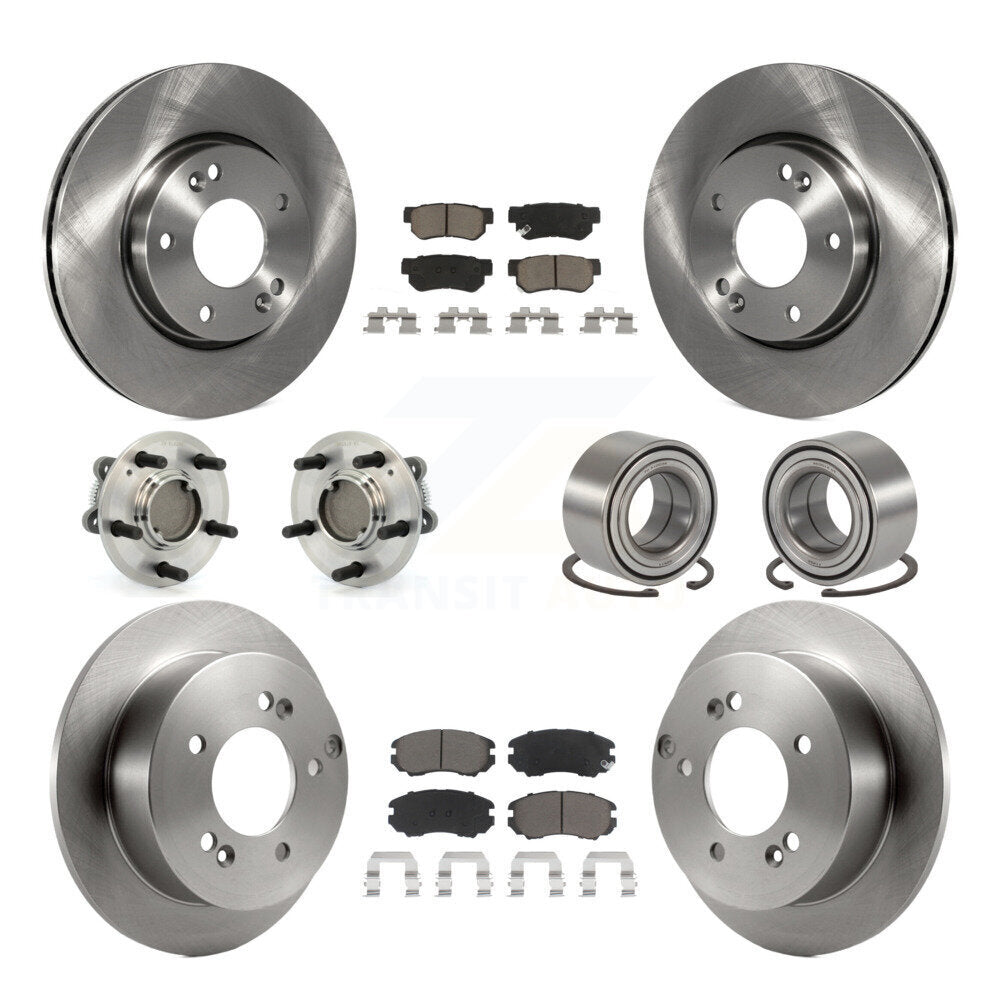 [Avant + Arrière] Kit de Roulement de roue pour Hyundai Sonata Kia Optima Magentis KBB-117097