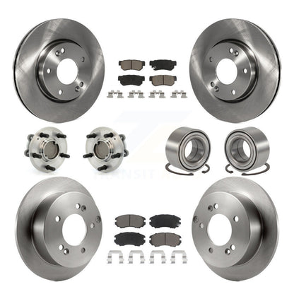 [Avant + Arrière] Kit de Roulement de roue pour Hyundai Sonata Kia Optima Magentis KBB-117097