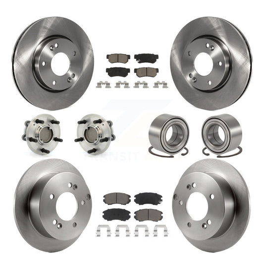 [Avant + Arrière] Kit de Roulement de roue pour Hyundai Sonata Kia Optima Magentis KBB-117097