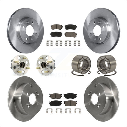 [Avant + Arrière] Kit de Roulement de roue pour Hyundai Accent Kia Rio Rio5 KBB-117100 par Transit Auto