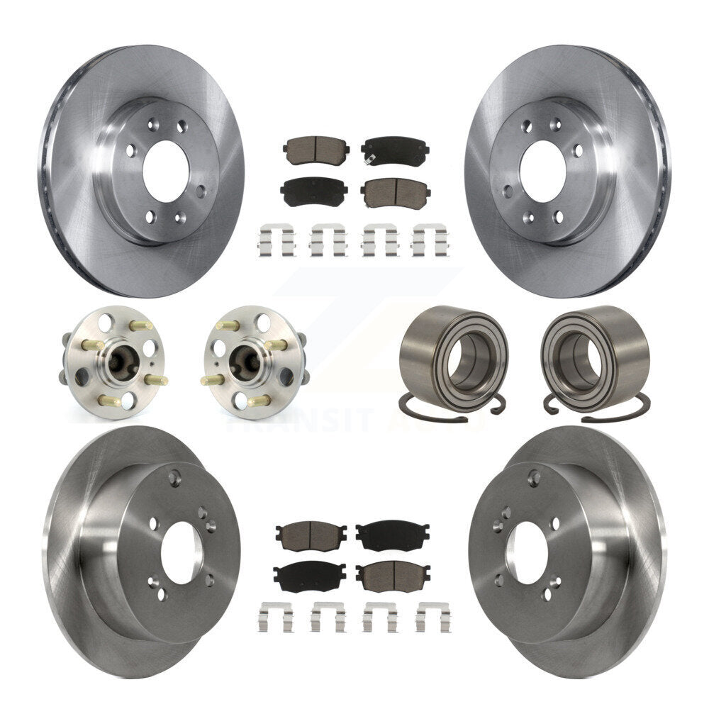 [Avant + Arrière] Kit de Roulement de roue pour Hyundai Accent Kia Rio Rio5 KBB-117100