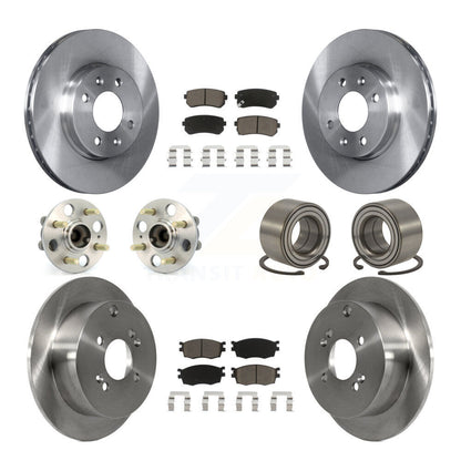 [Avant + Arrière] Kit de Roulement de roue pour Hyundai Accent Kia Rio Rio5 KBB-117100